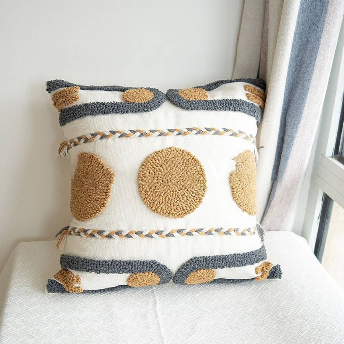 COTTON LINEN PILLOW COVER FOR LIVING ROOM SOFA BED_CWMM7705