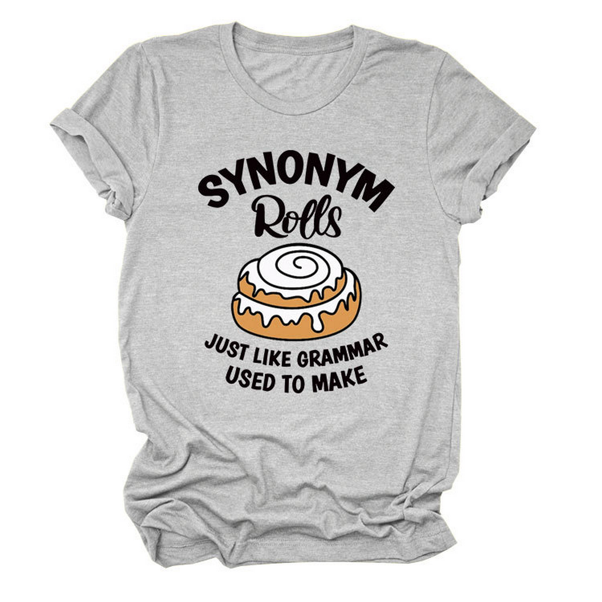 LOOSE FIT WOMEN S T SHIRT WITH CUTE GRAPHIC _CWTTSL0486