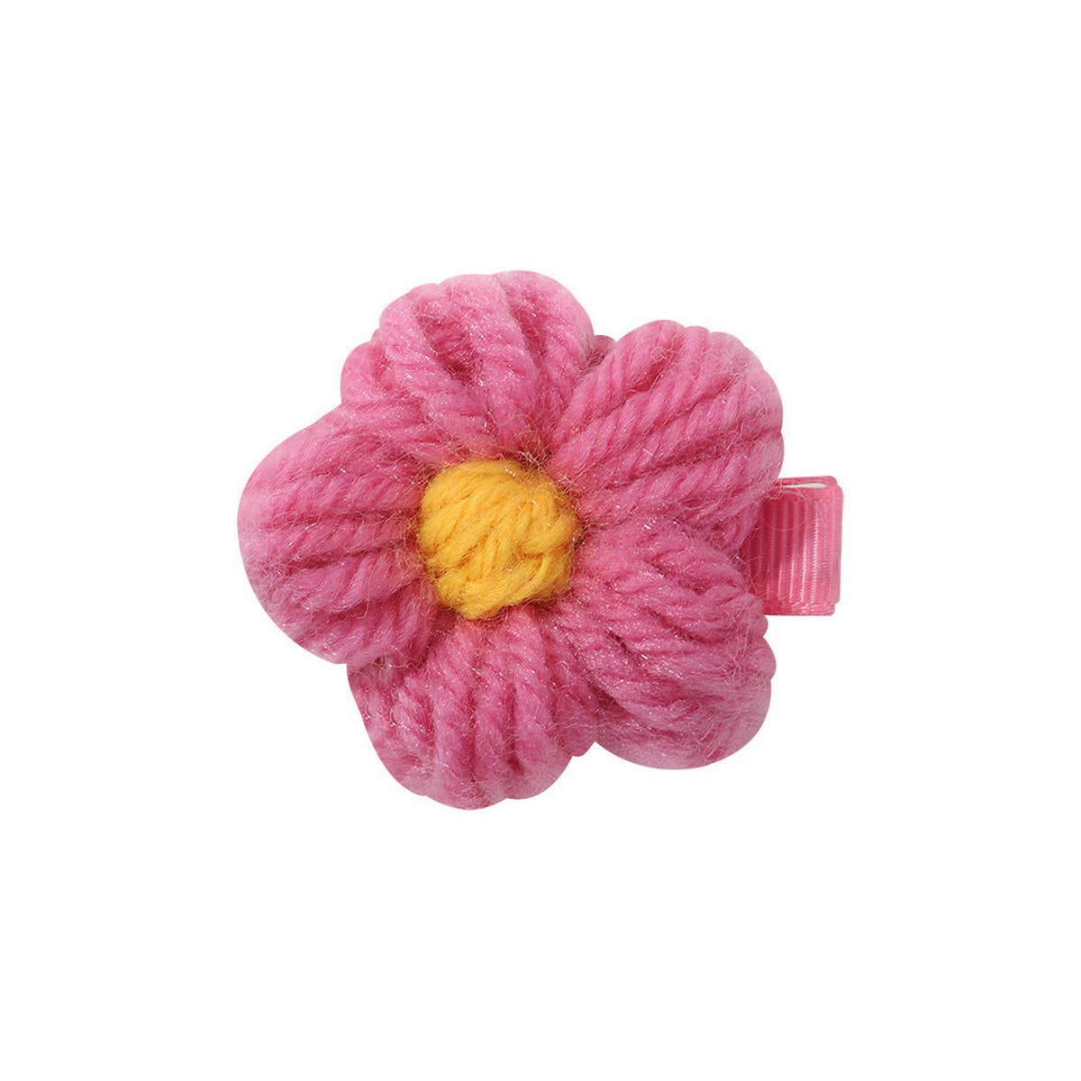 2024 New Knitted Flower Hairpin For Children_Cwaha2350
