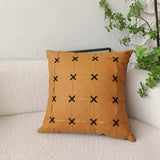 SIMPLE LEATHER SPLICING THROW PILLOW CASES_CWMM0242