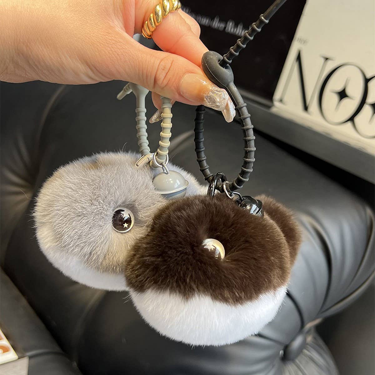 CUTE LITTLE FISH AND DOLPHIN CAR KEYCHAIN PENDANT_CWMM2554