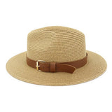 BEACH SUMMER CASUAL STRAW PANAMA HAT_CWAH059 B20223