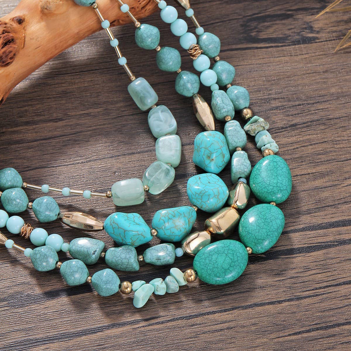 MULTI LAYERED BEADED FASHION NECKLACE_CWAJE1563