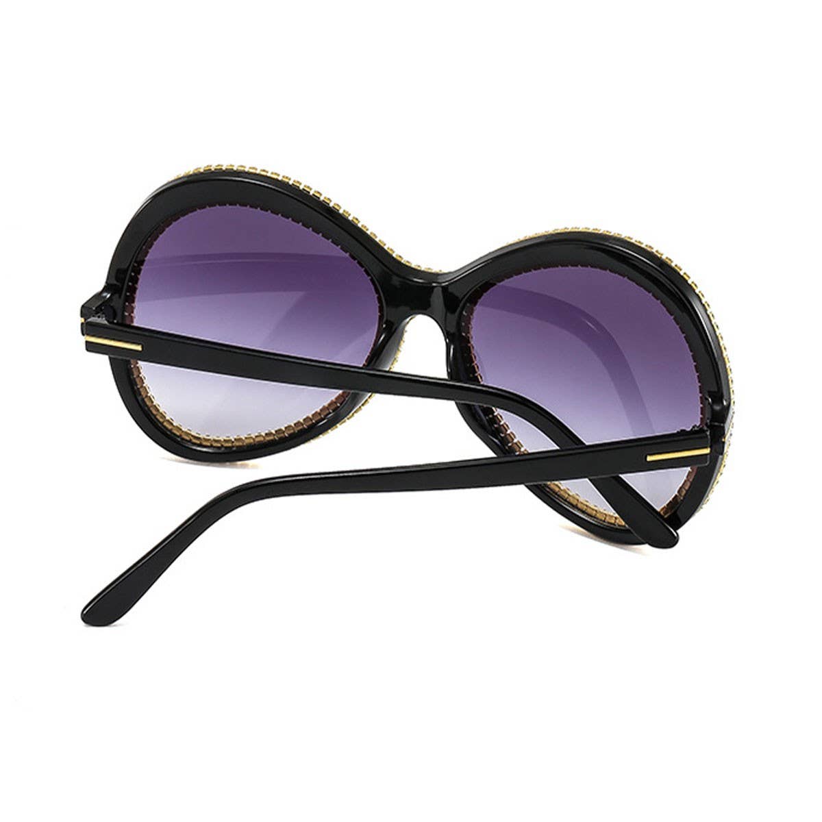 PEARL AND DIAMOND PERSONALIZED FASHION SUNGLASSES_CWASG0872