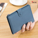 MULTIFUNCTIONAL PASSPORT BAG GENUINE LEATHER WALLET_CWAB3702
