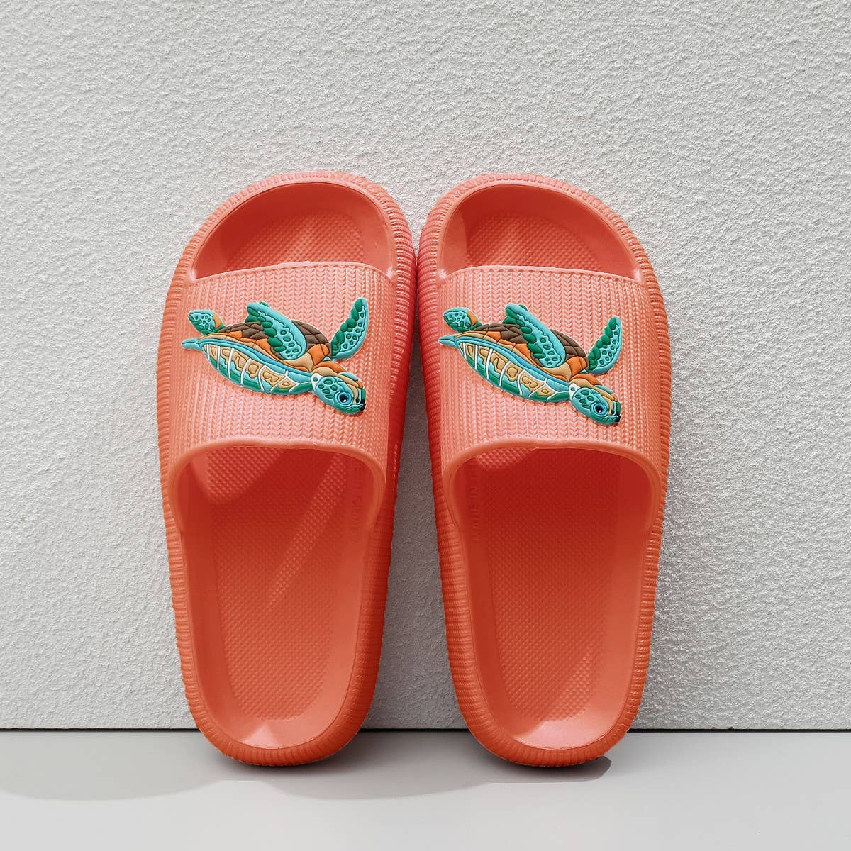 EVA TURTLE CARTOON SLIDES SUMMER BEACH SHOES_CWSHF00229