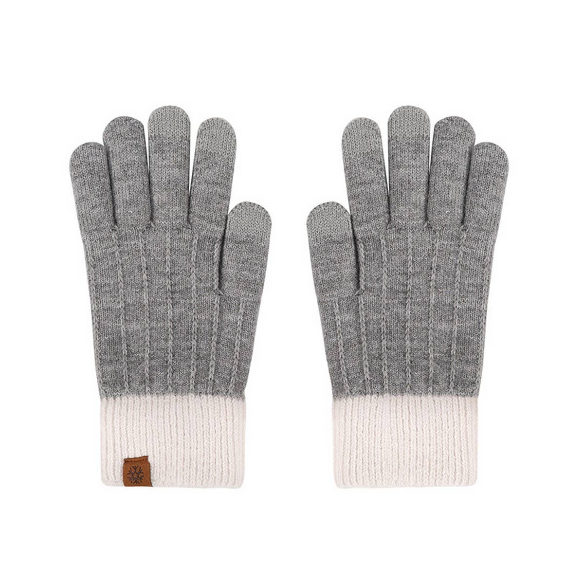 Winter Outdoor Warm Knitted Touch Screen Gloves_Cwag0392