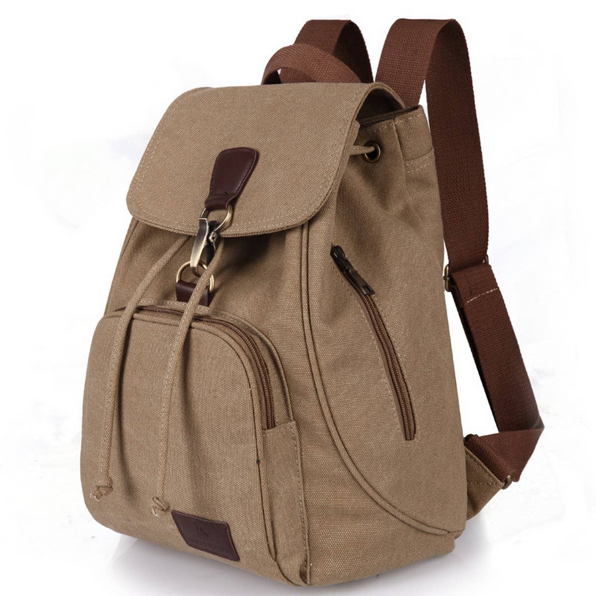 Vintage Versatile Canvas Backpack_Cwab2200