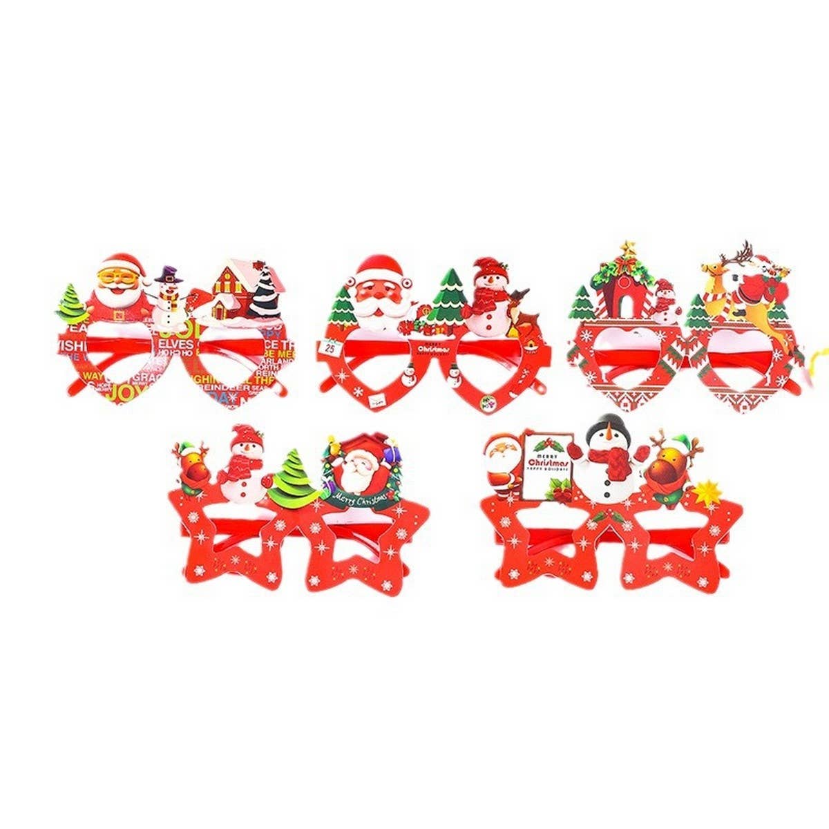 CREATIVE CHRISTMAS GIFT DECORATION GLASSES FRAME_CWASG0538