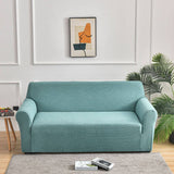 Waterproof Waffle Plush Sofa Cover, Full Wrap_Cwmm8307