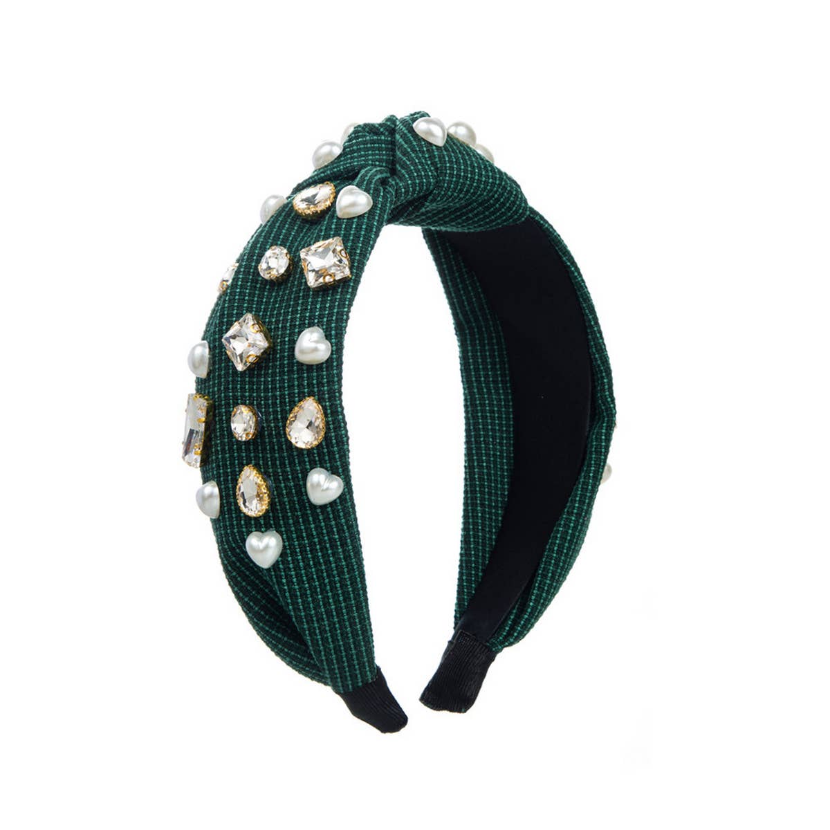 DIAMOND AND PEARL WIDE HEADBAND_CWAHA2137