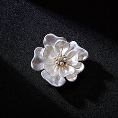 Cwaje2566_Camellia Classic Scarf Buckle Clothing Brooch