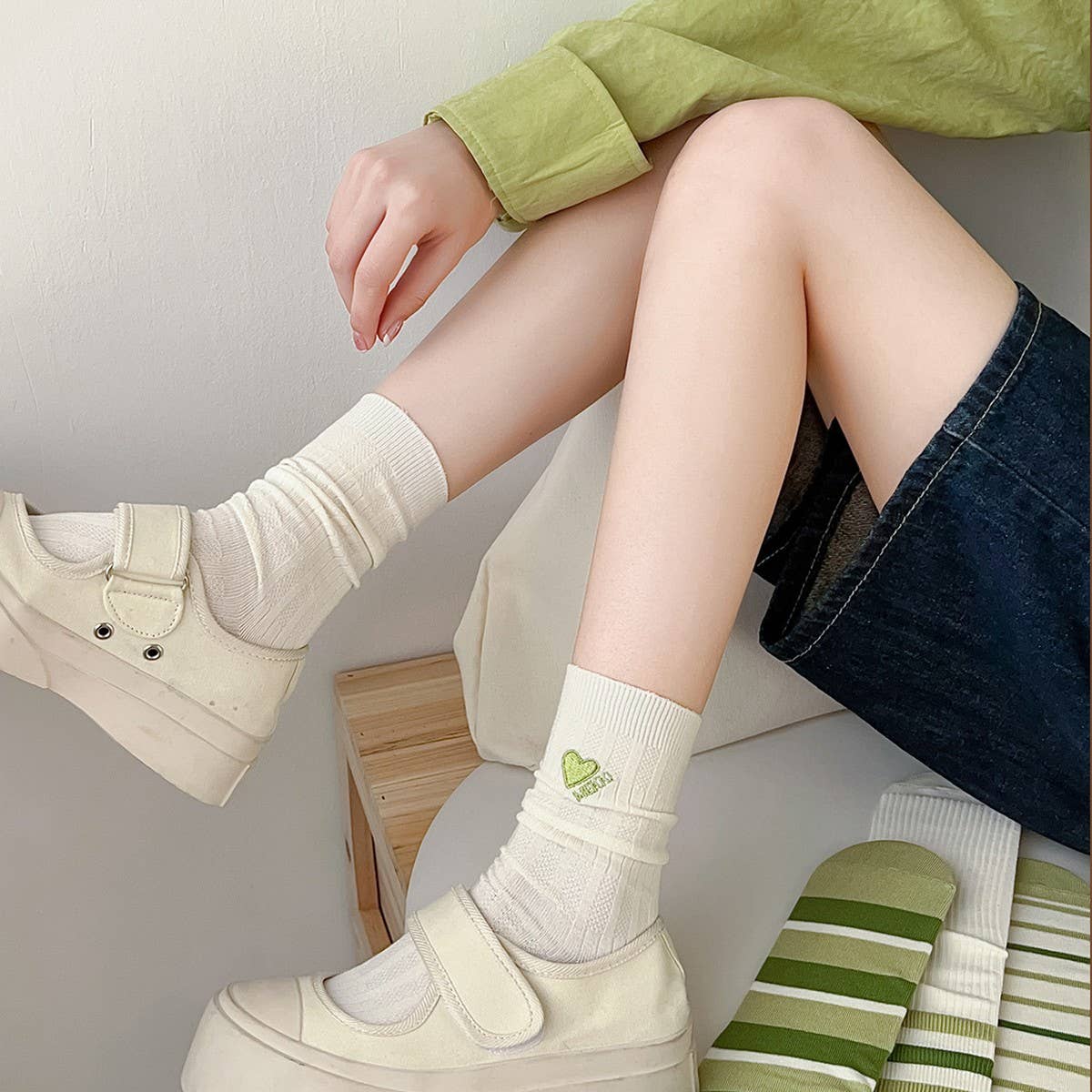 Women'S Spring And Summer Thin Long Socks_Cwms1119