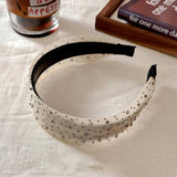 Rhinestone Mesh Headband Elegant Wide Style_Cwaha08171