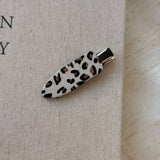 Houndstooth Hair Clip Elegant Lazy Style_Cwaha07909