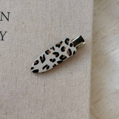 Houndstooth Hair Clip Elegant Lazy Style_Cwaha07909