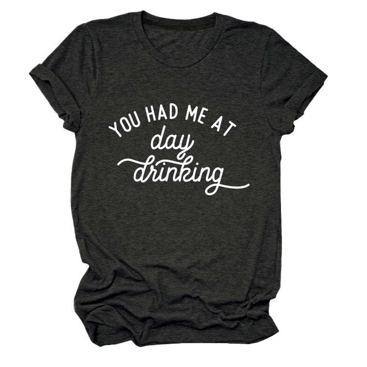 Women Summer Tee Day Drinking Quote Shirt_Cwttsl0491