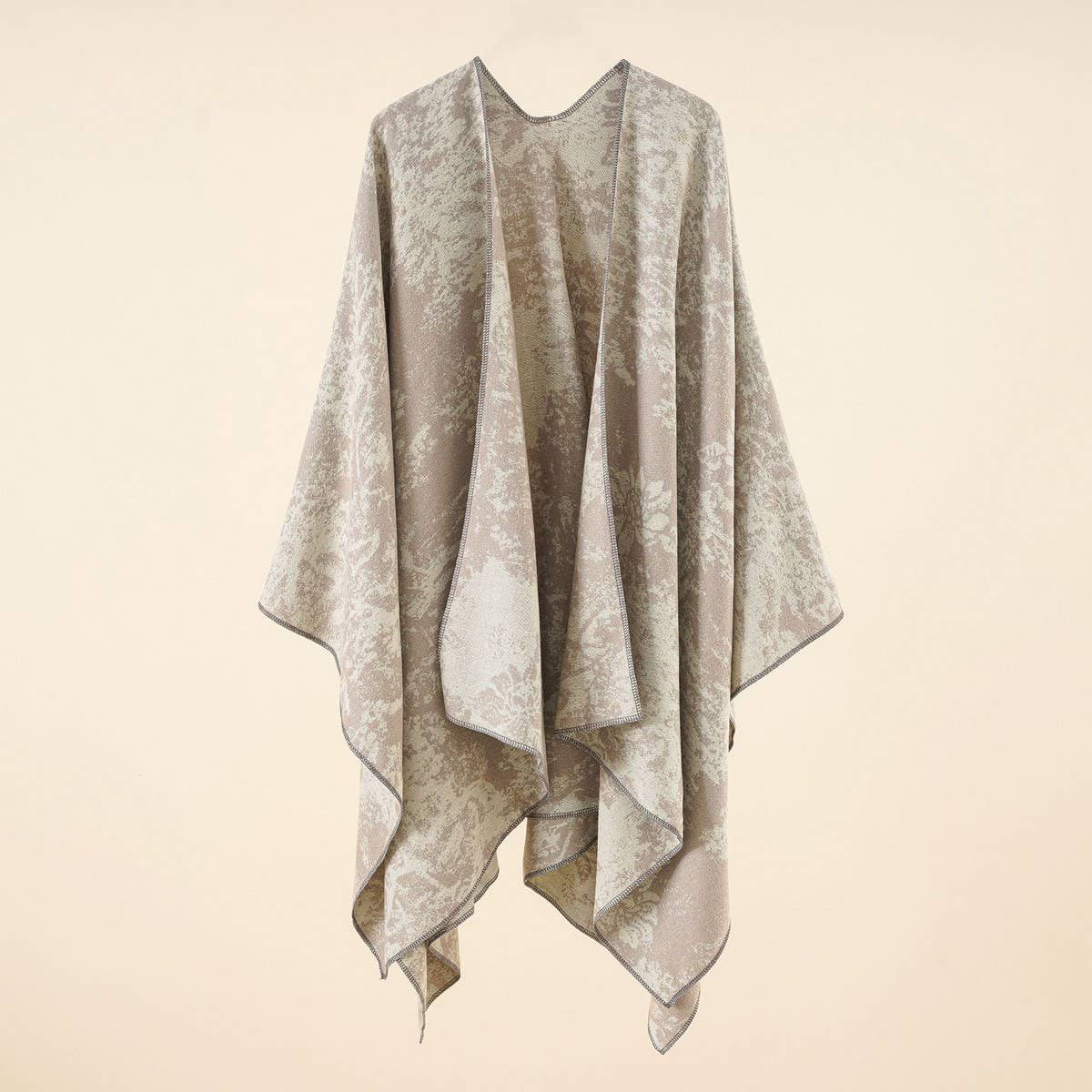 NEW FASHION RETRO FLORAL SLIT SHAWL FOR WOMEN_CWMM2104