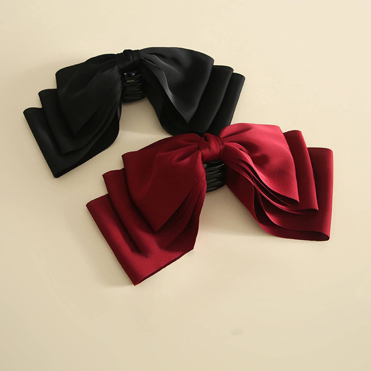 BOW TIE HIGH END VERSATILE PONYTAIL CLIP_CWAHA1802