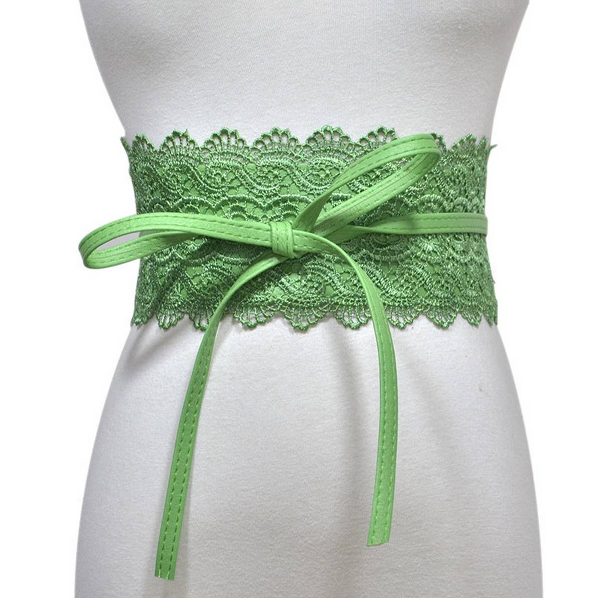 Elegant Lace Wide Waistband ? Fashion Accessory_Cwmm1009