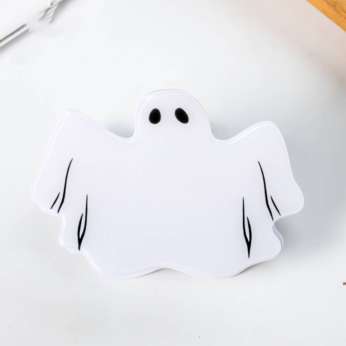 HALLOWEEN GHOST HAIR CLAW BACK BUN SPOOKY CLIP_CWAHA1456