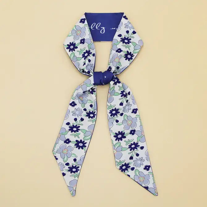 FLOWER PRINT HEAD SCARF_CWASC0075