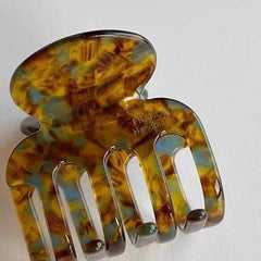 Retro Acetate Board Hair Clips With Elegant Style