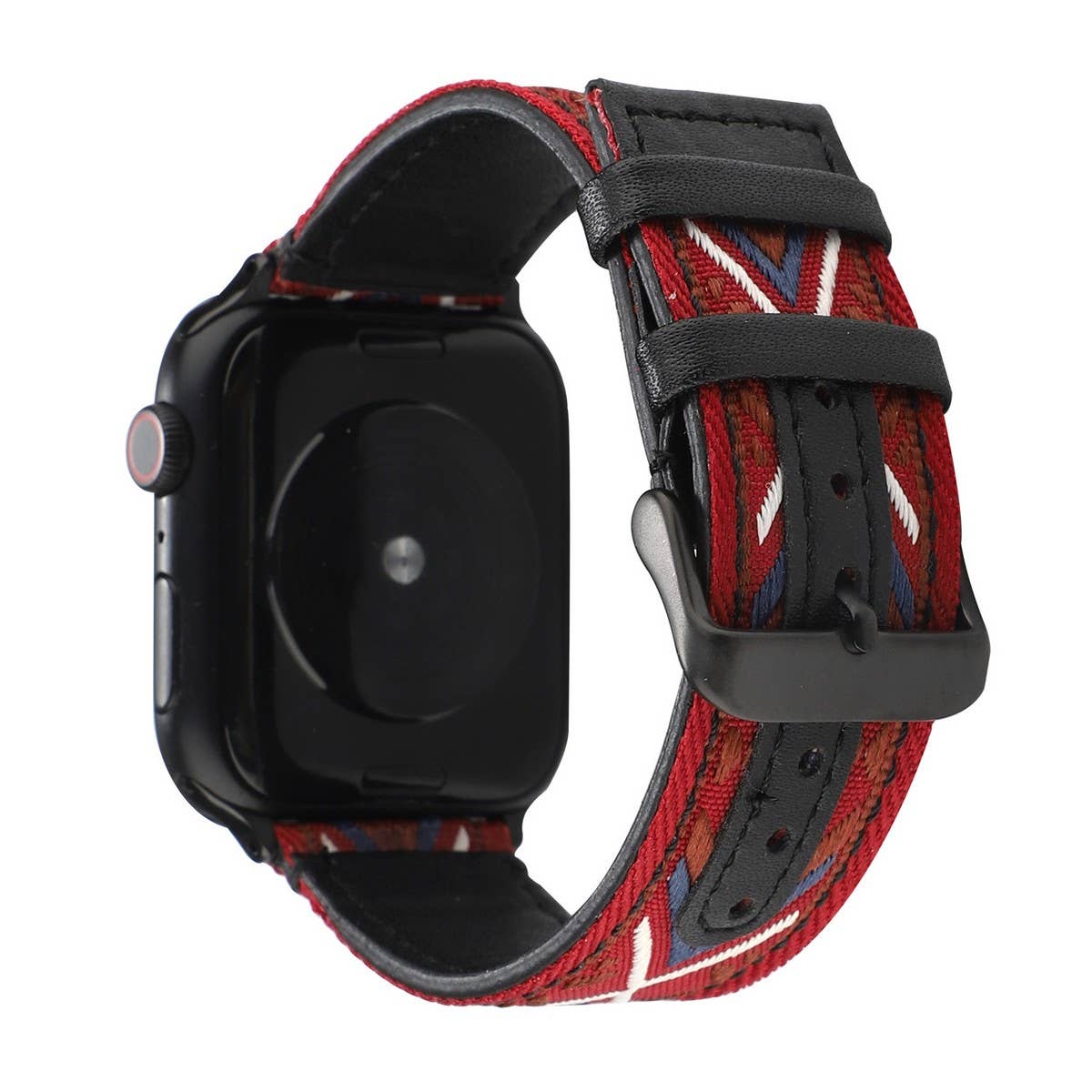 APPLE WATCH IWATCH9 ETHNIC STYLE LEATHER STRAP_CWWW0059