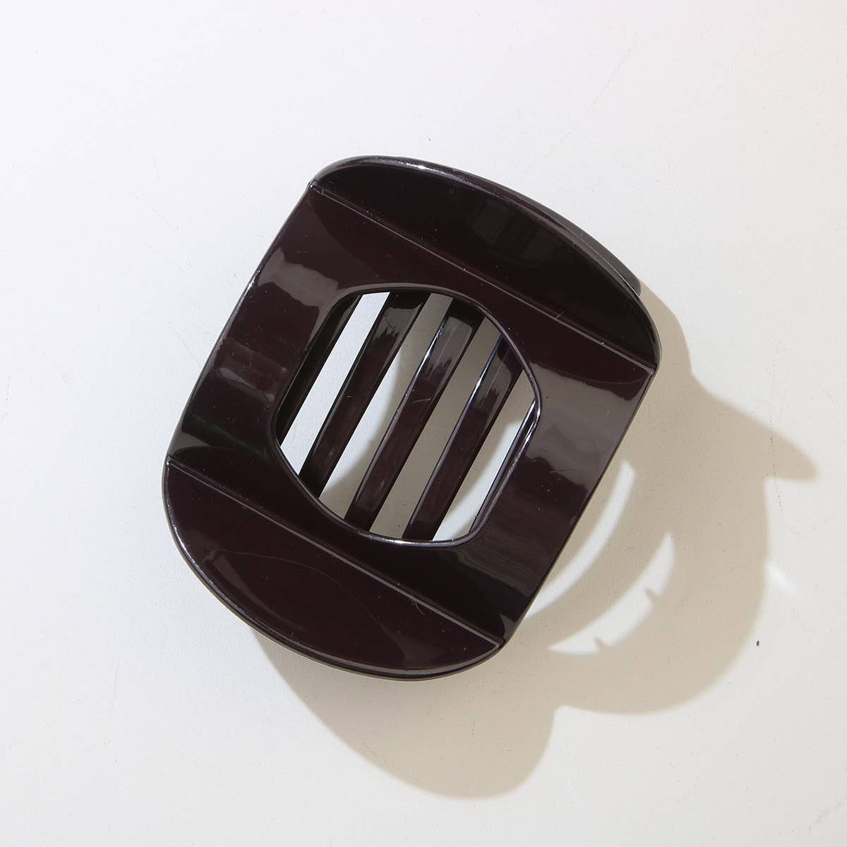 Cwaha07422_Flat Hair Claw Clip For Women Bun Updo