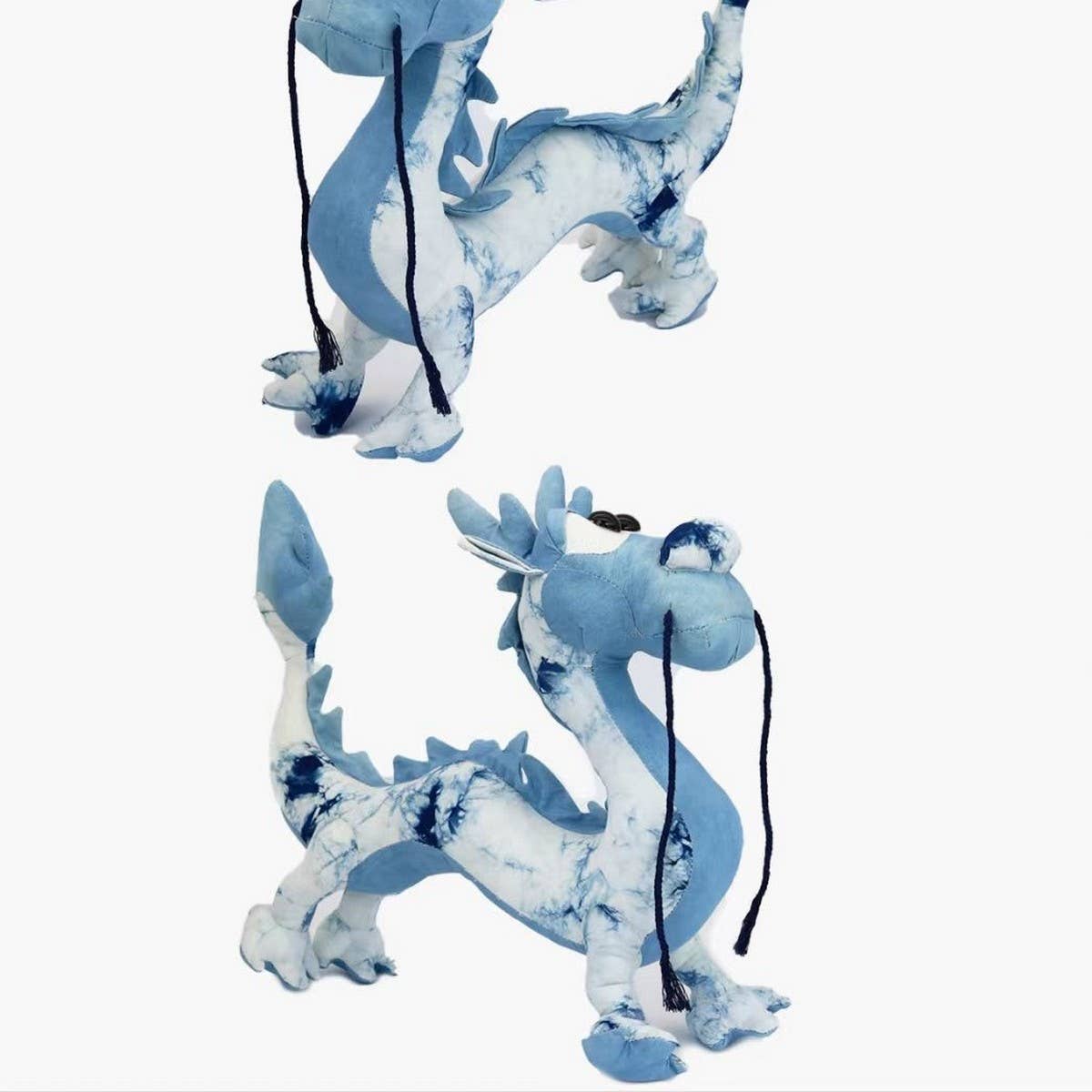 CUTE TIE DYE DRAGON PLUSH TOY ORNAMENT_CWMM6062