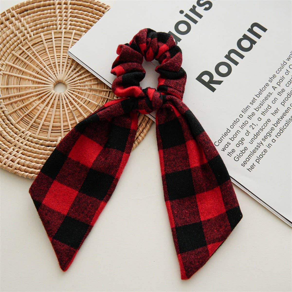 CHRISTMAS HAIRBAND CLOTH RING HAIR ACCESSORIES_CWAHA4167