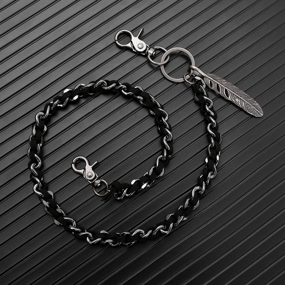 PUNK ROCK MENS HIP HOP PANTS CHAIN_CWMM4873