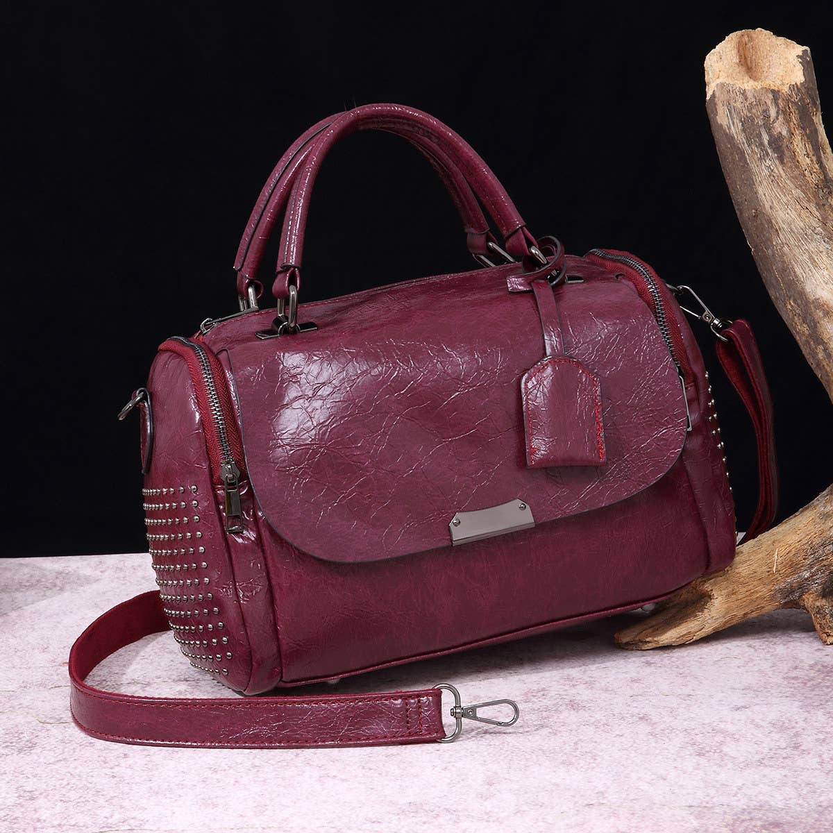 Large Capacity Soft Leather One-Shoulder Handbag_Cwab0932