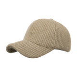Knit Thick Warm Baseball Cap Cap