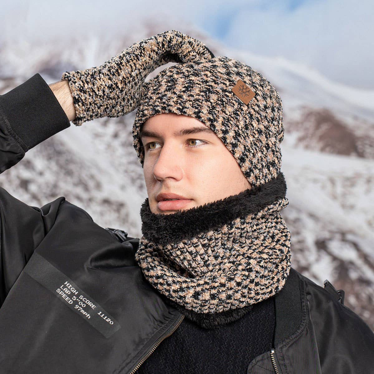 Winter Touch Screen Windproof Three-Piece Suit_Cwmm2806