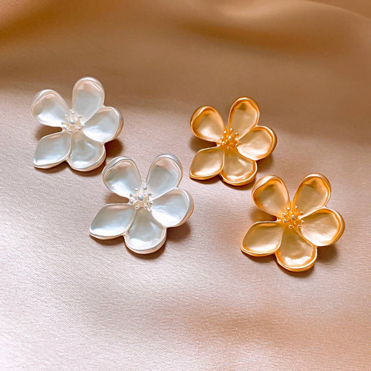 FLOWER TEMPERAMENT FASHION EARRINGS_CWASC1332