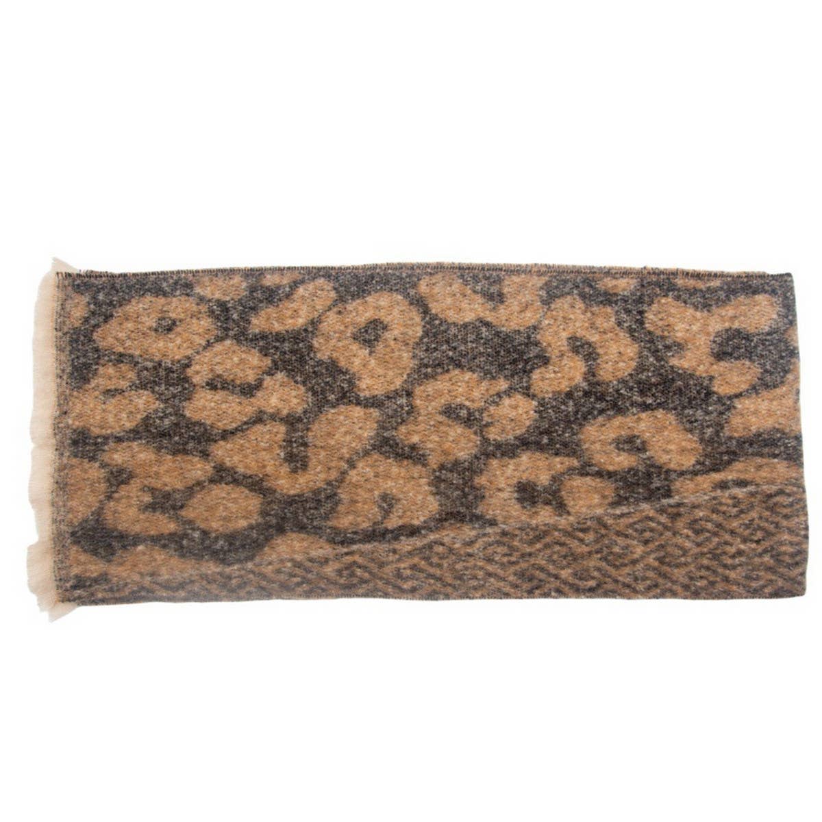 NEW JACQUARD LEOPARD PRINT SCARF FOR FALL WINTER_CWASC0875
