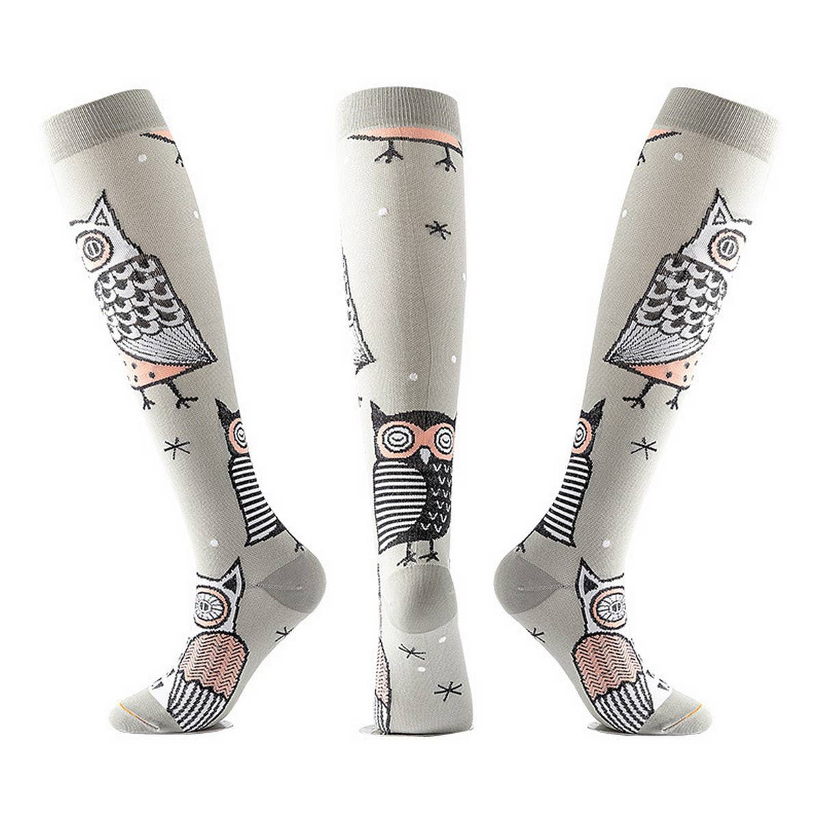 Women'S Christmas Sports Compression Socks_Cwms1873
