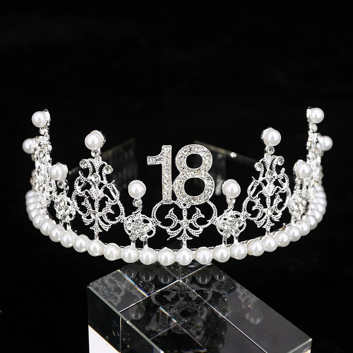 BIRTHDAY CELEBRATION WEDDING CRYSTAL HEADPIECE_CWMM2025