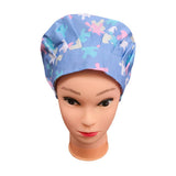 PUFF HAT PRINTED COTTON SURGICAL CAP NURSE HAT_CWAH3376