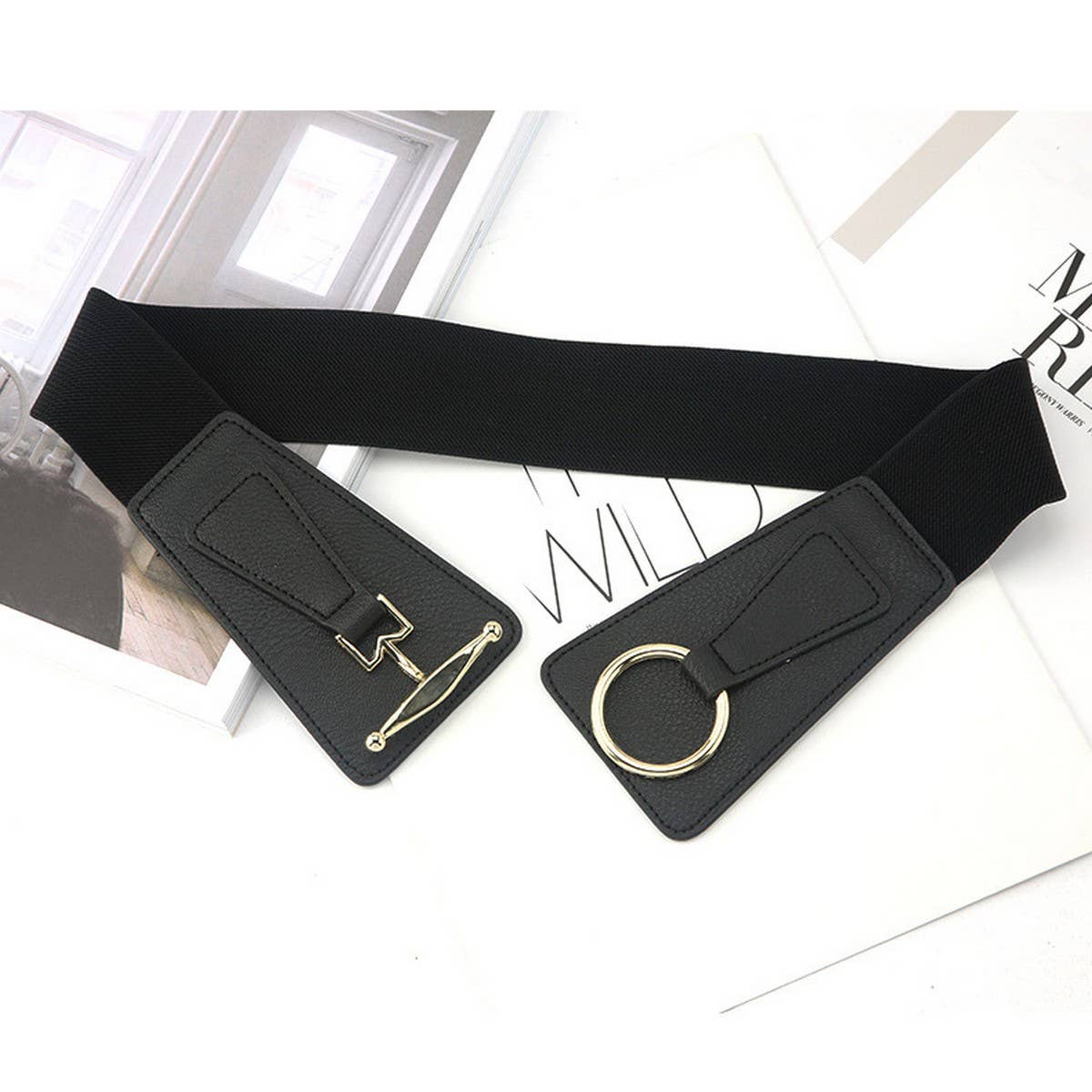 Cwabe0568_Simple Multi Functional Elastic Belt