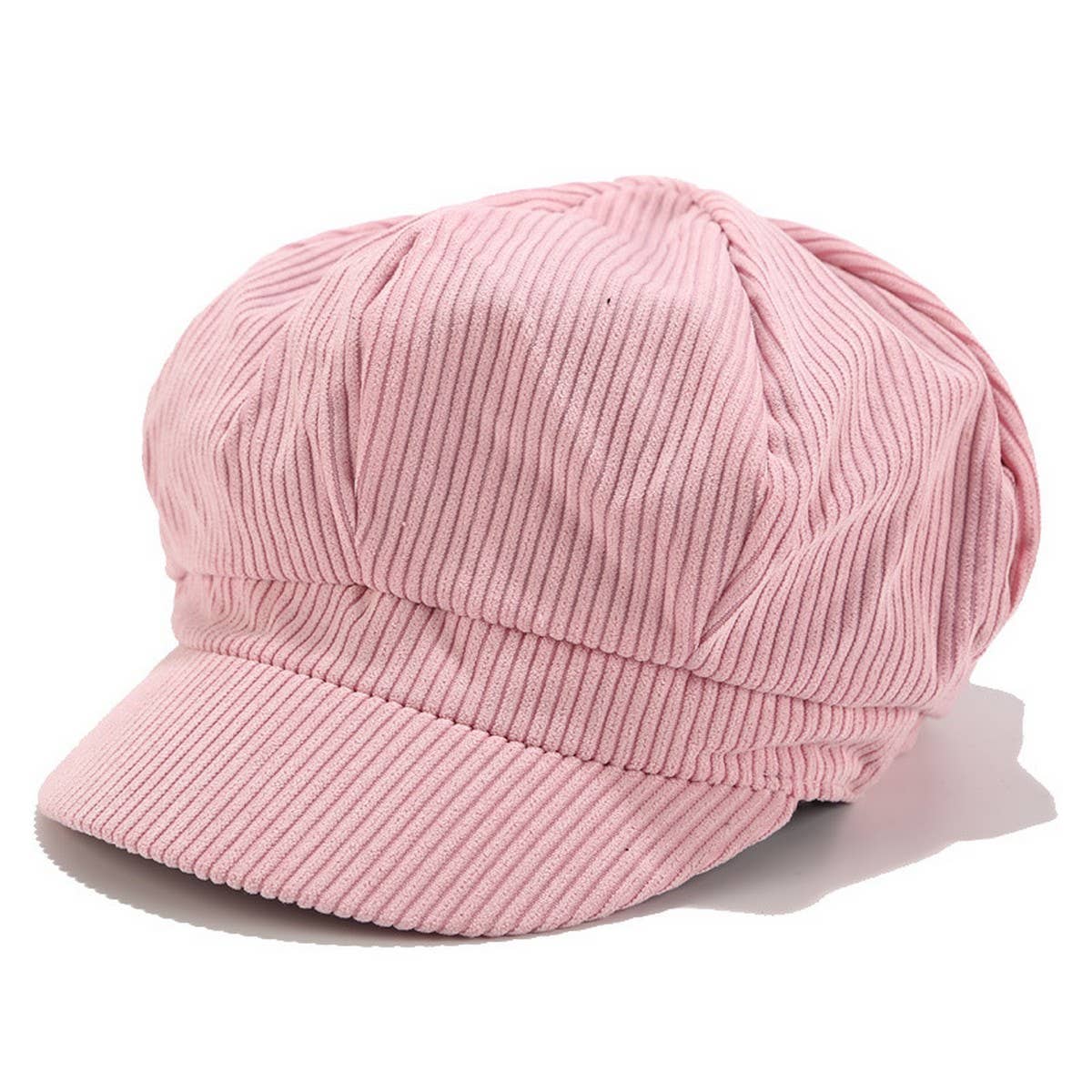 Corduroy Casual Newsboy Cap_Cwah04320