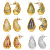 FASHIONABLE DROPLET SHAPED EARRINGS_CWAJE0976