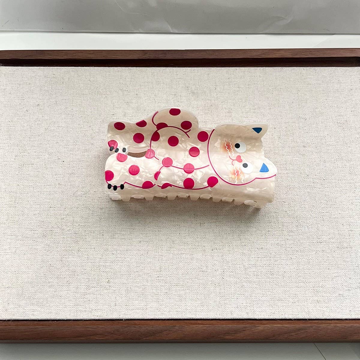 CUTE DINOSAUR PET HAIR CLAW ACRYLIC ANIMAL CLIP_CWAHA5830