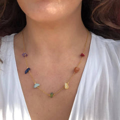 NATURAL CRYSTAL COLORED NECKLACE_CWAJE1059