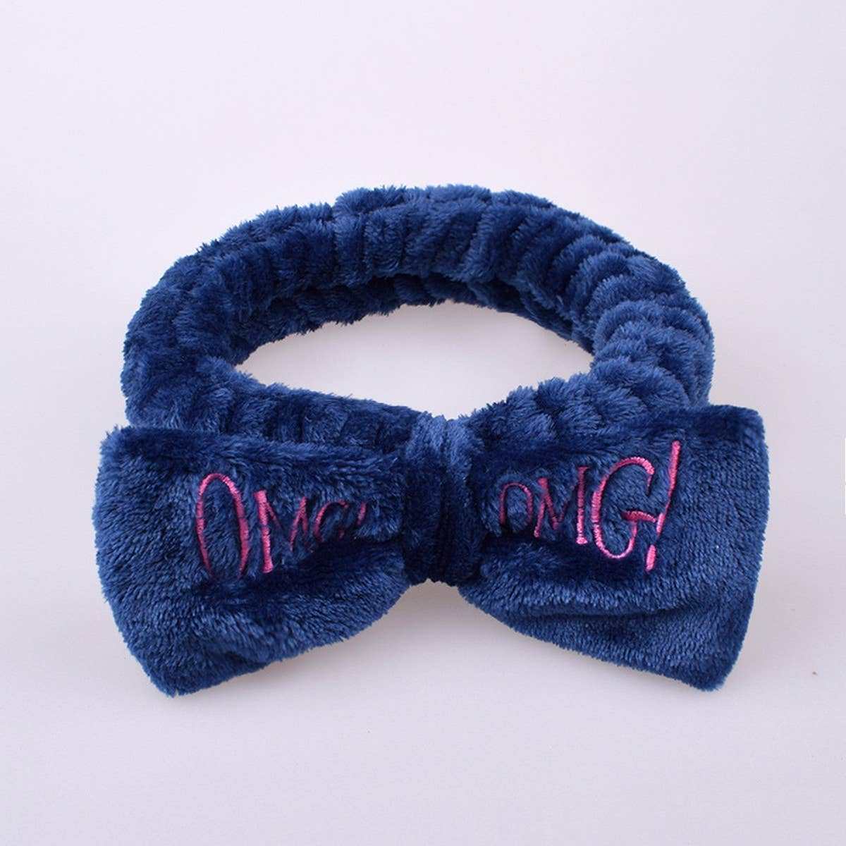 ALPHABET BOW FACE WASH HEADBAND_CWMM0726