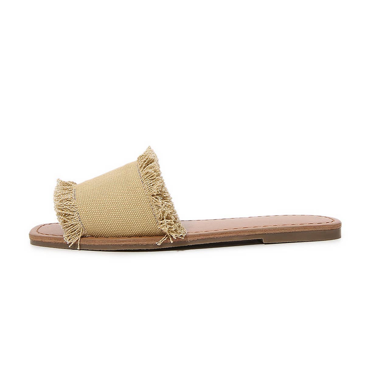 LADIES CASUAL BEACH FLAT SANDALS_CWSHS0652