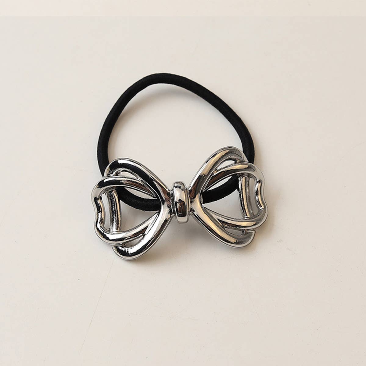 DESIGN HOLLOW BOW HAIR SCRUNCHIES_CWAHA2663