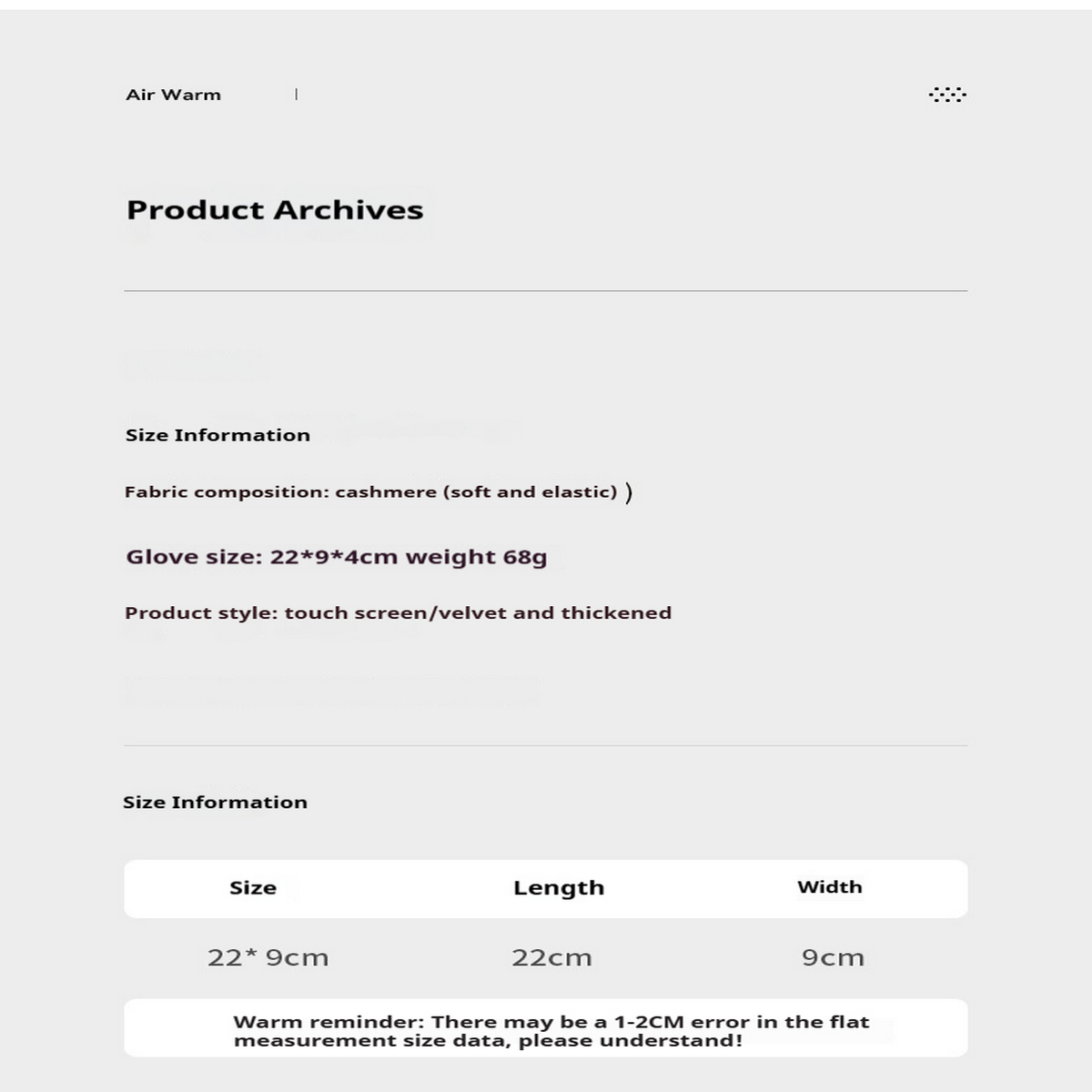 OUTDOOR KNIT GLOVES WINTER TOUCHSCREEN ANTI SLIP_CWAG0519