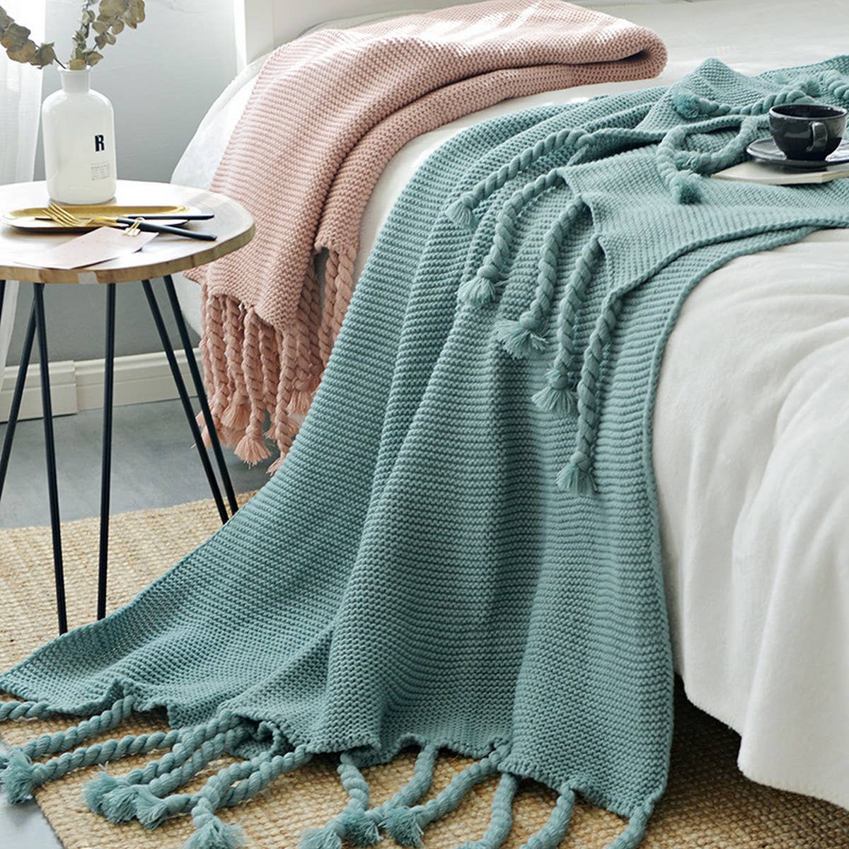 NEW SOFA COMFORTABLE KNITTED THROW BLANKET_CWMM2367